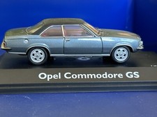 Schuco Modellauto Opel Commodore B GS montanagrau 1:43 Worldwide Shipping