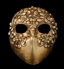 Venezianische Moretta Maske
