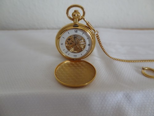 Tcm taschenuhr vergoldet - ,