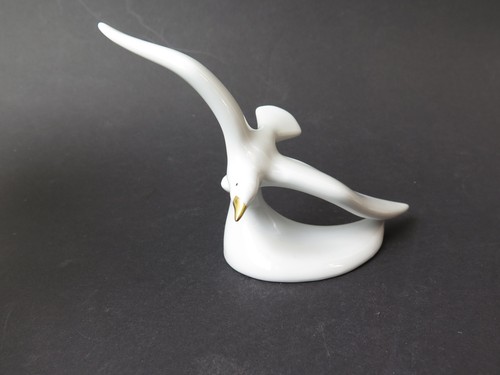Hollohaza porzellanfigur möwe - hollohaza,