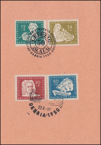 256 259 bach 1950 - 256-259,