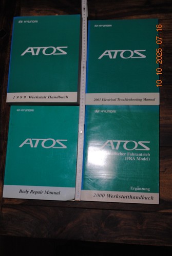 Hyundai atos werkstatthandbuch - hyundai,
