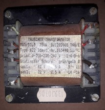 Transformator 220/240 V auf 42