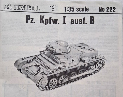 Italeri 222 kpfw i - italeri, pz.kpfw.