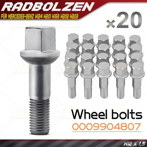 20x radbolzen radschraube - 20x,