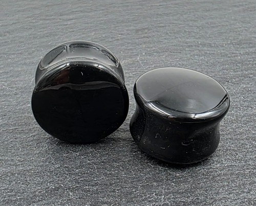 Tunnel plugs schwarz basic - schwarz,