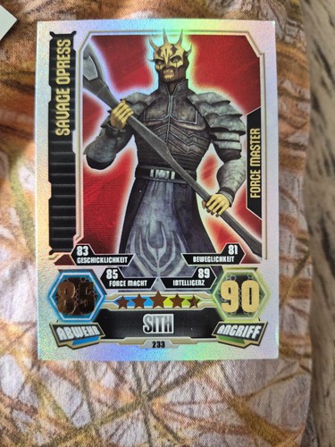Star wars force attax - star,