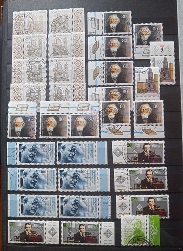 Bund sondermarken mit rand - sondermarken,