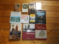 Ostpreußen - Konvolut 11 Bücher und Bildbände