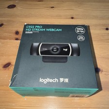 Logitech C922 Pro HD Stream Webcam - 1080p / 720p-60fps - 960-001088 - Brandneu