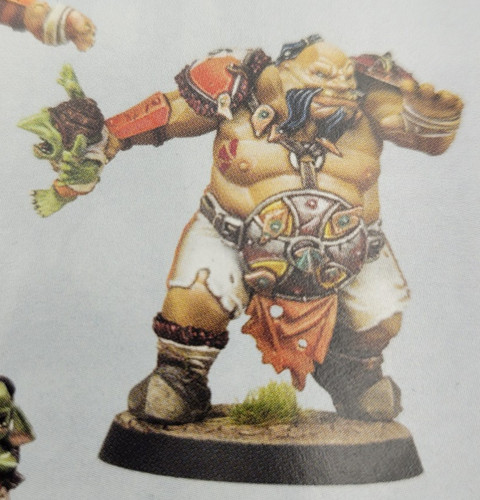 Warhammer blood bowl - bowl, oger