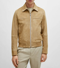 Hellbraune Lederjacke Herren