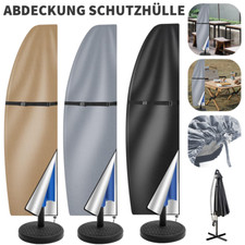 ABDECKUNG SONNENSCHIRM SCHUTZHÜLLE SCHIRMHAUBE MARKTSCHIRM AMPELSCHIRM HAUBE