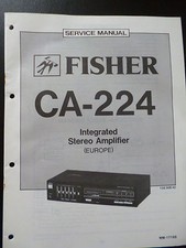 Original Service Manual Fisher
