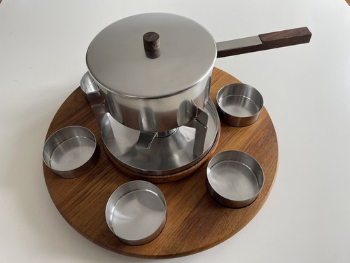 Stelton denmark fondue set - denmark,