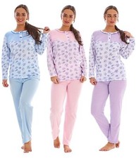 Damen Blumen Pyjama Set