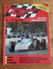 Rennsportwoche 01/1977