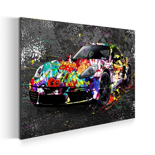 Graffiti sportwagen auto - sportwagen,