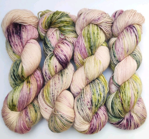 Handgefärbte sockenwolle 100g - handgefärbte,