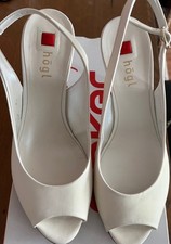 Högl Peep Toes Gr 39 Cremefarben nur 1 x getragen