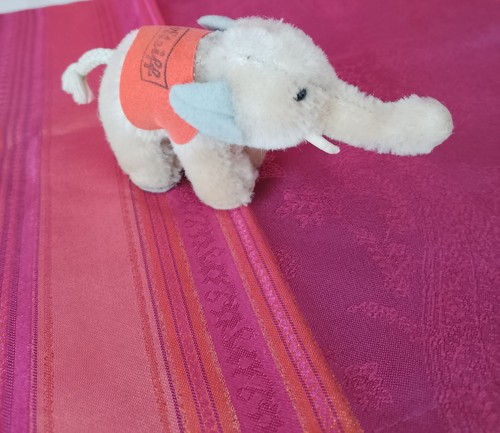 Steiff elefant sehr - steiff, alt