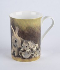 Amsel Hamburg Porzellan Tasse/Kaffeebecher Hase/Kaninchen - 2 Stück vorhanden