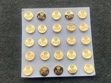 NEU British Army Kings Royal Hussars 30L 19mm No 2 Dress FAD Uniform Button x 25