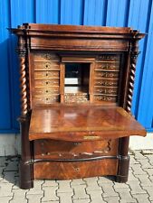 AUSSERGEWÖHNLICHER BIEDERMEIER SEKRETÄR UM 1850 MAHAGONI BIEDERMEIERSEKRETÄR