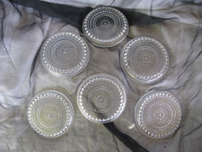 ARABIA FINLAND  Kastehelmi  Finland 6 Untersetzer Kerzenhalter TAUPERLE VINTAGE