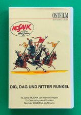 WIPA Digedags VHS-Kassette Dig, Dag und Ritter Runkel Trickfilm Ostfilm