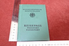 Alter Reisepass BRD eines