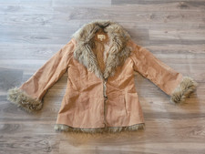 Damen Lammfell Lammleder Mantel Kurzmantel Gr. 42 44 Penny Lane Afghanen Mantel 
