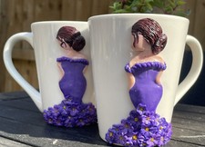 Schöner verzierter Becher mit
