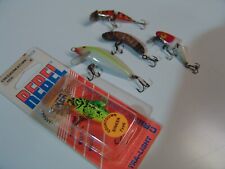 Rapala, Rebel, DAM Wobbler - 5 Stück - neu und gebraucht - selten