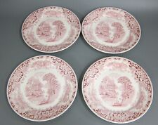 4 x Speiseteller Petrus Regout & Co. Maastricht Castillo England  #4