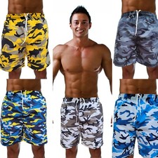 Camouflage Badeshorts Badehose