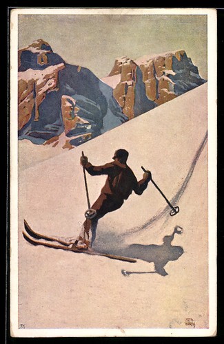 Künstler otto barth - künstler-ak,