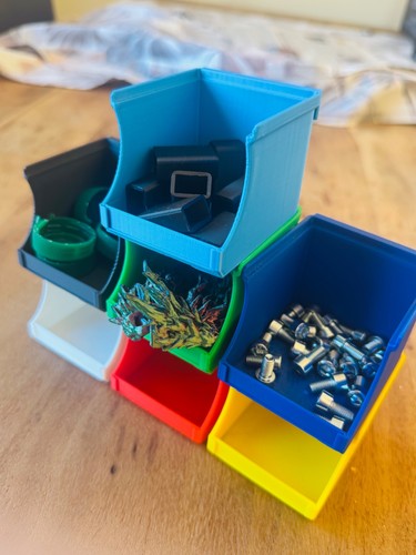 Stapelbox gedruckt - gedruckt, |