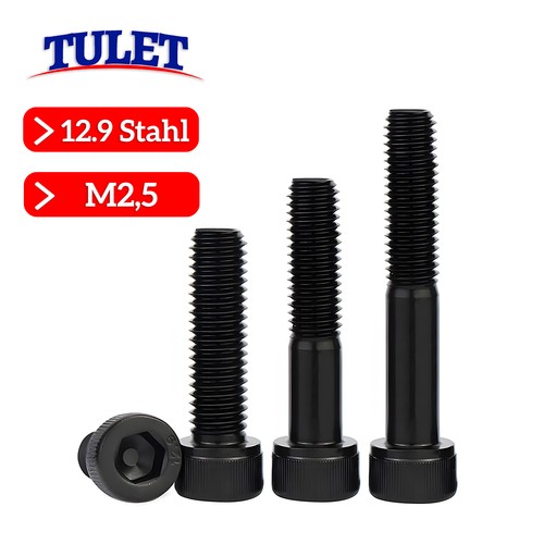 Din 912 9 stahl - m2,5,