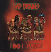 Bad Brains I And I Survive 1LP Vinyl 2021 Bad Brains Records ORG Music ORGM-2180