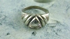 Ring Modern with Blue Stone