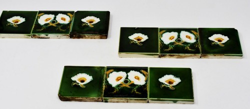 Jugendstil fliese konvolut - 3,