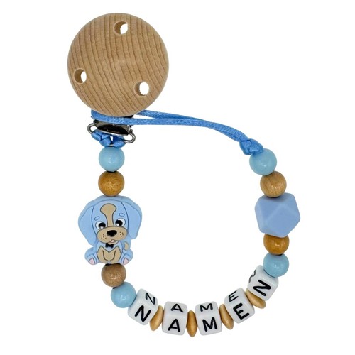 Schnullerkette mit wunschnamen - mit,