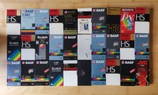 30 VHS Video Kassetten -