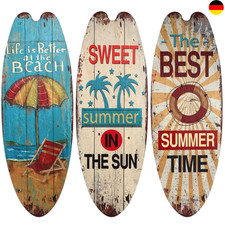 3 Stück Surfbrett Deko