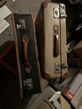 alter  Reisekoffer Vintage Koffer Deko Reise Hartplatte 2 stck Kellerfund