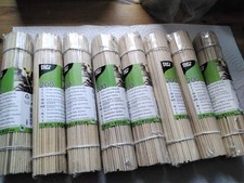 Schaschlikspieße Bambus  1600 Stück  20cm X2,5 Durchmesser 