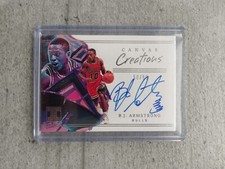 BJ Armstrong On Card Auto /99 Panini Impeccable Basketball 22/23 Chicago Bulls