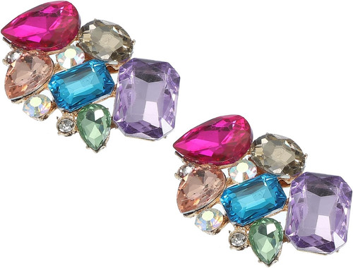 Strass schuhclips paar - strass,