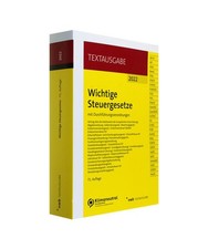 Wichtige Steuergesetze: mit